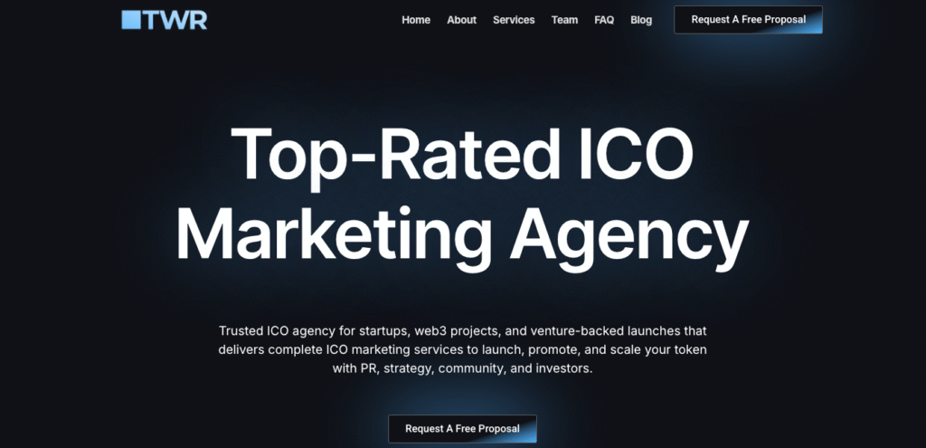 ICO marketing agency for startups